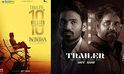 10 மில்லியன் பார்வைகளை கடந்த குபேரா பட டிரெய்லர்