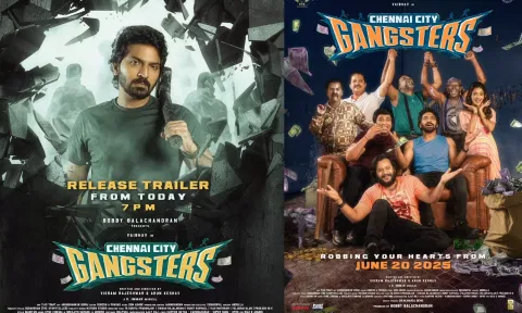 இன்று வெளியாகும் சென்னை சிட்டி கேங்ஸ்டர்ஸ் படத்தின் ரிலீஸ் டிரெய்லர்