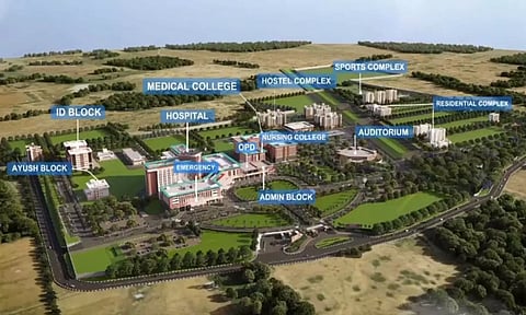 மதுரை எய்ம்ஸ்-ன் மாதிரி வீடியோ வெளியீடு