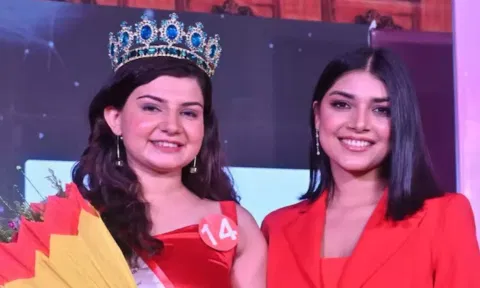 "மிஸஸ் பீகார்" அழகிப் போட்டியில் பட்டம் வென்று அசத்திய பாஜக எம்எல்ஏ மனைவி