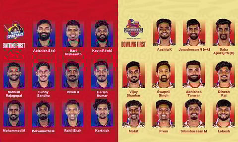 TNPL 2025: சேலம் அணிக்கு எதிராக சேப்பாக் அணி பந்து வீச்சு தேர்வு