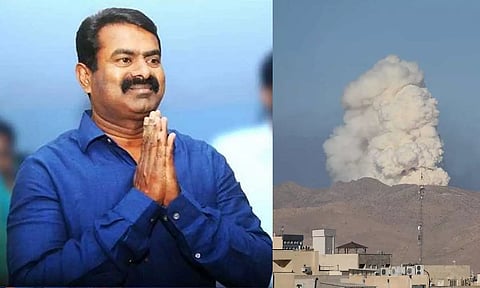 இஸ்ரேல், ஈரானில் சிக்கித்தவிக்கும் தமிழர்களை மீட்க நடவடிக்கை எடுக்க வேண்டும் - சீமான்