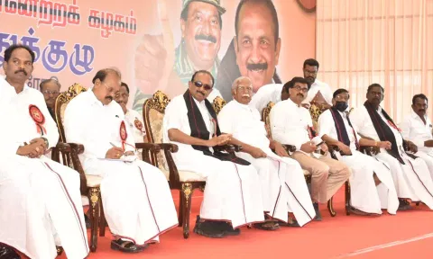 தி.மு.க. கூட்டணியில் ம.தி.மு.க. அதிக தொகுதிகள் பெற்று போட்டியிட வேண்டும்- ஈரோட்டில் நடந்த பொதுக்குழுவில் தீர்மானம்