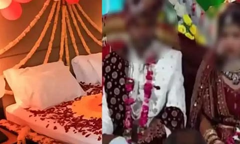 என் மீது கை வைத்தால், நீ 35 பீஸாகிவிடுவாய்... முதலிரவில் கணவனை மிரட்டிய மனைவி