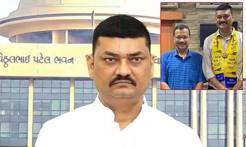 கட்சி பொறுப்புகளை ராஜினாமா செய்த குஜராத் ஆம் ஆத்மி எம்எல்ஏ..!