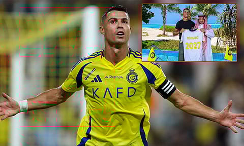 அல்-நாசர் அணி உடனான ஒப்பந்தத்தை மேலும் 2 ஆண்டுகளுக்கு நீட்டித்தார் ரொனால்டோ