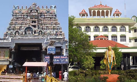 நெல்லையப்பர் கோவில் தேரோட்டத்தில் எந்தவித சாதி அடையாளங்களையும் பயன்படுத்தக்கூடாது - ஐகோர்ட் உத்தரவு