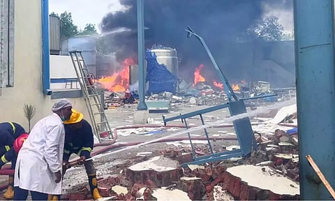 தெலங்கானா: ரசாயன ஆலையில் வெடி விபத்து - 10 பேர் உயிரிழப்பு