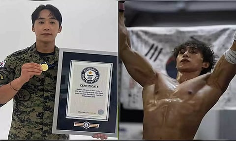 வீடியோ: Pull-Ups மூலம் கின்னஸ் சாதனை படைத்த தென் கொரியா ராணுவ அதிகாரி