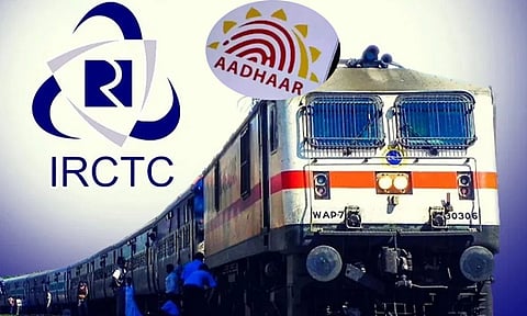 தட்கல் டிக்கெட் முன்பதிவுக்கு இன்று முதல் ஆதார் கட்டாயம்