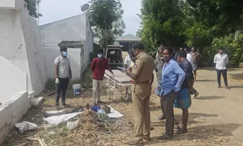 திருப்பூரில் சாயக்கழிவு நீர் தொட்டிக்குள் விழுந்து தொழிலாளி உயிரிழப்பு