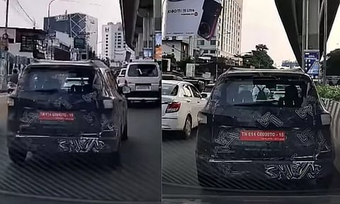 முழுமையாக மாற்றப்படும் ரெனால்ட் டிரைபர் - ஸ்பை படங்களில் வெளியான புது தகவல்