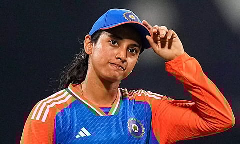 ஐசிசி டி20 பேட்டிங் தரவரிசை: ஸ்மிரிதி மந்தனா 3ஆவது இடத்திற்கு முன்னேற்றம்