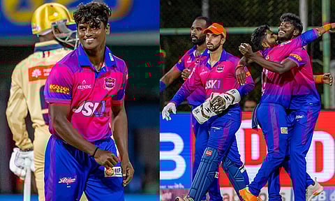 இசக்கிமுத்து, மதிவாணன் அபாரம்..  சேப்பாக்கை வீழ்த்தி இறுதிப்போட்டிக்கு முன்னேறிய திருப்பூர்