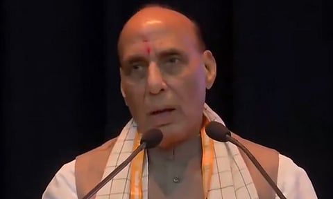 ஆட்சியில் நீடிப்பது மட்டுமே அவர்களின் ஒரே குறிக்கோள்: எதிர்க்கட்சிகளை சாடிய ராஜ்நாத் சிங்