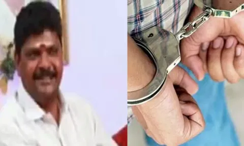 கைதான முன்னாள் அமைச்சரின் டிரைவர் சுரேஷ்.