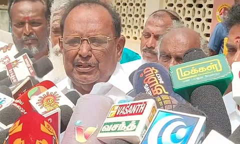 கடமை உணர்வு எதுவுமே இல்லாத கொத்தடிமை இ.பி.எஸ். - அமைச்சர் ரகுபதி