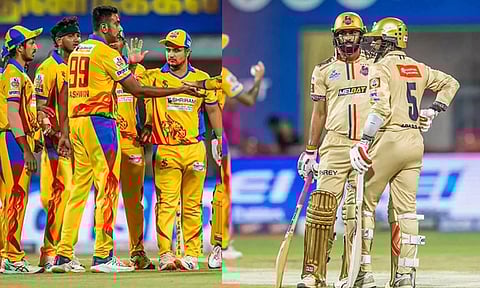 TNPL 2025: ஜெகதீசன், அபராஜித் அதிரடி அரைசதம்: திண்டுக்கலுக்கு 179 ரன்கள் இலக்கு நிர்ணயித்த சேப்பாக்