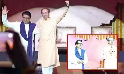 20 வருடங்களுக்கு பிறகு... இந்தி திணிப்பிற்கு எதிராக ஒன்றாக கைகோர்த்த தாக்கரே சகோதரர்கள்