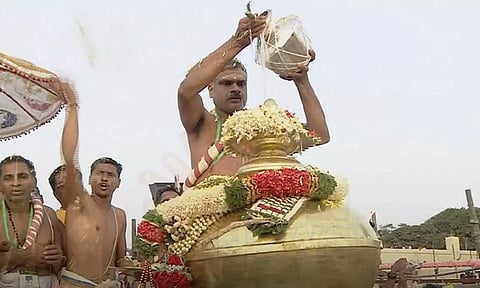 திருச்செந்தூர் முருகன் கோவில் கும்பாபிஷேக விழா கோலாகலமாக நடைபெற்றது