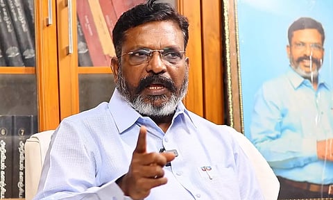 தி.மு.க. கூட்டணி கட்டுக்கோப்பாக உள்ளது- திருமாவளவன்