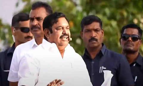 திமுக கூட்டணியை நம்பி.., நாங்கள் மக்களை நம்பி: கோவையில் எடப்பாடி பழனிசாமி பேச்சு