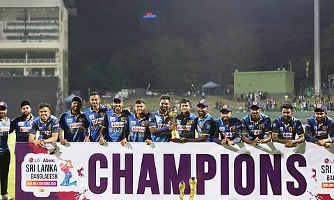 3-வது போட்டியில் வெற்றி: வங்கதேசத்துக்கு எதிரான ஒருநாள் தொடரை கைப்பற்றியது இலங்கை