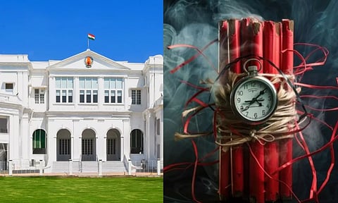 தமிழக ஆளுநர் மாளிகைக்கு வெடிகுண்டு மிரட்டல்.. போலீசார் சோதனை