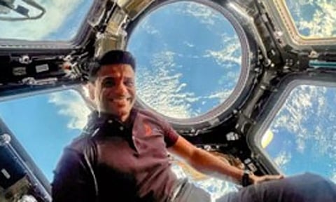 சர்வதேச விண்வெளி நிலையத்தில் பாசிப்பயறு, வெந்தய செடி வளர்க்கும் சுபான்ஷு சுக்லா