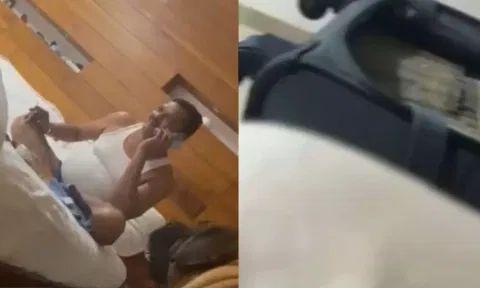 ஐ.டி. அனுப்பிய நோட்டீஸ்.. விடுதியில் 'சூட்கேஸ் நிறைய பணம்' - மகாராஷ்டிர அமைச்சரின் வீடியோ வைரல்