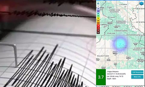 ஹரியானாவில் அடுத்தடுத்த நாள் நிலநடுக்கம்: டெல்லியிலும் உணரப்பட்டது