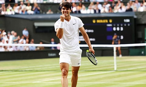 விம்பிள்டன் டென்னிஸ்: பிரிட்சை வீழ்த்தி இறுதிப்போட்டிக்கு முன்னேறினார் அல்காரஸ்