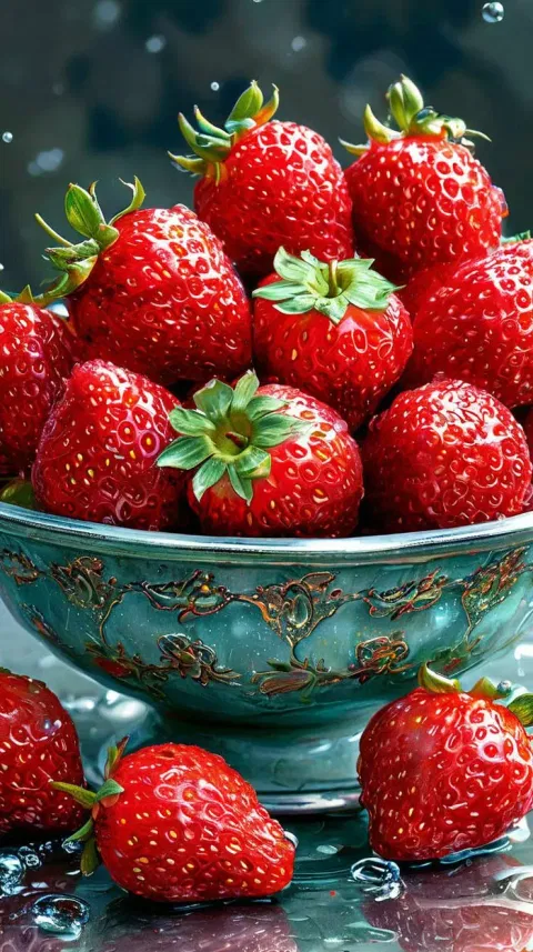 ஸ்ட்ராபெர்ரி பழங்களில் நிறைந்திருக்கும் ஊட்டச்சத்துக்கள்..!