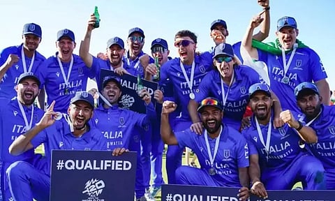 டி20 உலகக் கோப்பை: முதல் முறையாக தகுதி பெற்று வரலாறு படைத்தது இத்தாலி
