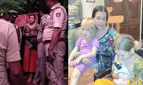 கர்நாடகா: மலைக் குகைக்குள் 2 மகள்களுடன் கண்டுபிடிக்கப்பட்ட ரஷிய பெண் - வினோத சம்பவம்