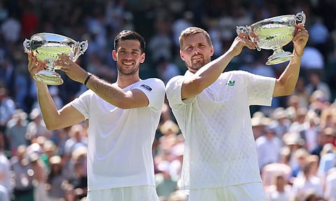 விம்பிள்டன் டென்னிஸ்: ஆண்கள் இரட்டையரில் பிரிட்டன் ஜோடி சாம்பியன்