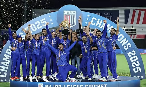MLC டி20 தொடரின் சாம்பியன் பட்டத்தை 2வது முறையாக கைப்பற்றியது MI நியூயார்க் அணி