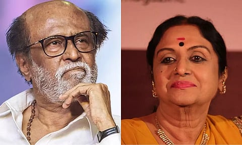 சரோஜா தேவி இப்போது நம்முடன் இல்லை - ரஜினி இரங்கல்