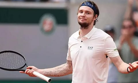 சுவிஸ் ஓபன் டென்னிஸ்: அரையிறுதிக்கு முன்னேறினார் கஜகஸ்தான் வீரர்