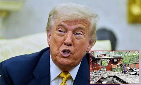 இந்தியா- பாகிஸ்தான் சண்டையின்போது 5 விமானங்கள் சுட்டு வீழ்த்தப்பட்டன: டிரம்ப் சொல்கிறார்