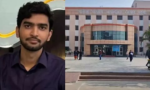 பீகார் எய்ம்ஸ் மருத்துவக் கல்லூரி மாணவர் மர்ம மரணம்.. விடுதி அறையில் சடலமாக மீட்பு