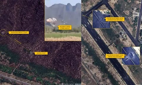 ஆபரேஷன் சிந்தூரில் பாகிஸ்தானின் அணு ஆயுத கிடங்கை இந்தியா தாக்கியதா? - வெளியான சாட்டிலைட் படங்கள்