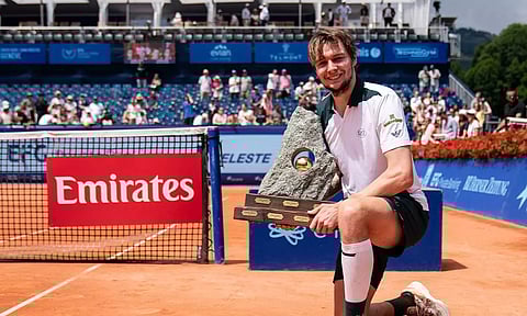 சுவிஸ் ஓபன் டென்னிஸ்: சாம்பியன் பட்டம் வென்றார் அலெக்சாண்டர் பப்ளிக்