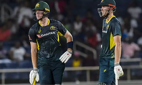 வெஸ்ட் இண்டீசுக்கு எதிரான முதலாவது டி20 போட்டியில் ஆஸ்திரேலியா வெற்றி