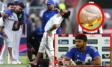 கால் விரலில் காயம்: பண்ட் விளையாடாவிட்டால் இந்திய அணிக்குதான் பாதிப்பு - சாய் சுதர்ஷன்