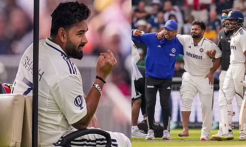 ENGvsIND டெஸ்ட் போட்டியில் காயமடைந்த ரிஷப் பண்டிற்கு எலும்பு முறிவு