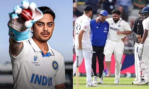 டெஸ்ட் தொடரில் இருந்து பண்ட் விலகல்- இங்கிலாந்துக்கு பறக்கும் இஷான் கிஷன்