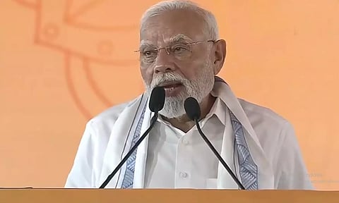 தமிழ்நாட்டின் வளர்ச்சி தான் நமது முக்கியமான உறுதிப்பாடு- பிரதமர் மோடி