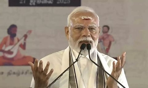 ஜனநாயக ரீதியில் குடவோலை முறை ஆட்சி செய்தவர்கள் சோழர்கள் - பிரதமர் மோடி பெருமிதம்