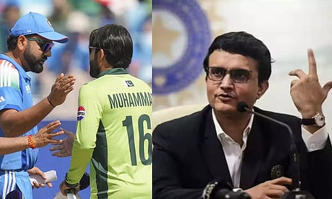 ஆசிய கோப்பை கிரிக்கெட்டில் மோதும் இந்தியா - பாகிஸ்தான்: கங்குலி கருத்து